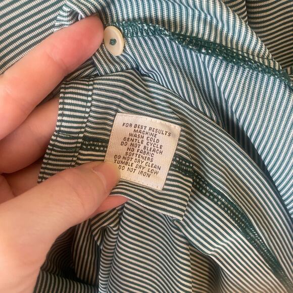 Peter Millar Shirt Mens Size XL Casual Athleisure Summer Comfort Green Golf Polo - Picture 6 of 14